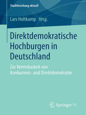 cover image of Direktdemokratische Hochburgen in Deutschland